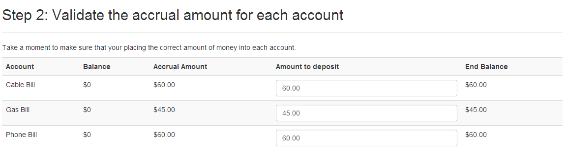 Manage Accounts example